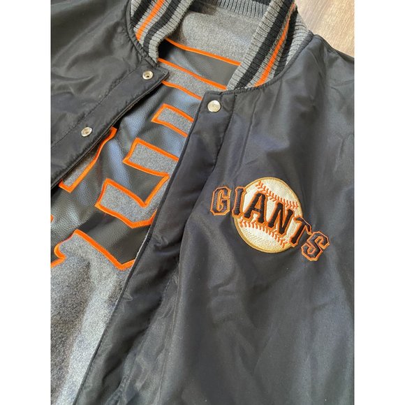 MLB JH Design San Francisco Giants Reversible Jacket - Picture 8 of 9